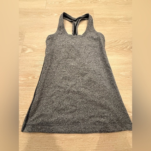 NWOT Lululemon Cool Racerback II - Heathered Black - Picture 2 of 8